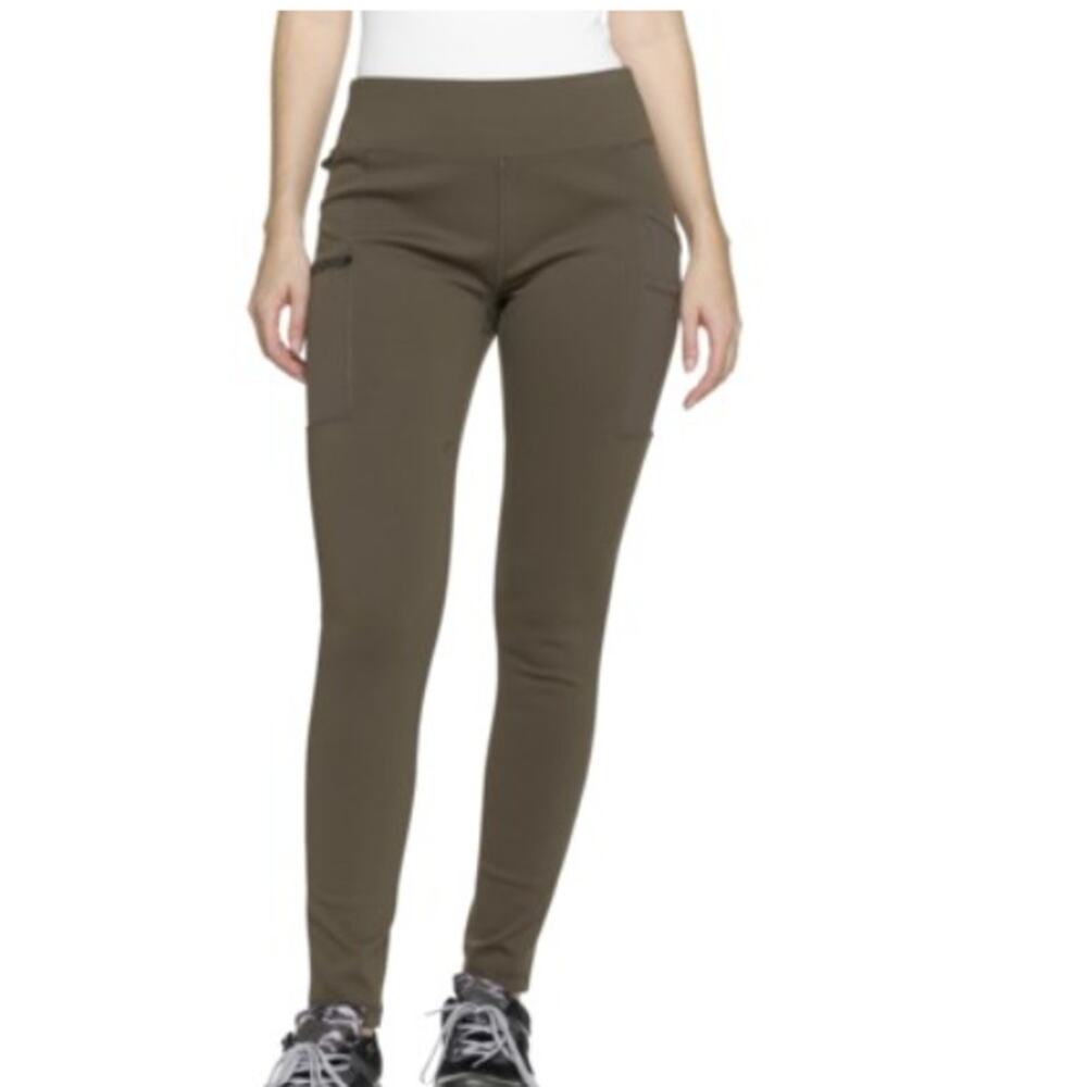 NEW Carhartt XS Force Fitted Lightweight Utility Legging Olive Green Casual